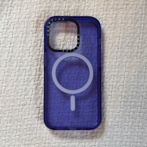 Casetify Deep Purple MagSafe IPhone 14 Pro Case